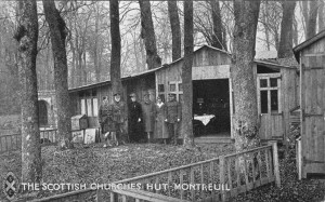 The Scottish Churches Hut at Montreuil, 13km from Etaples.