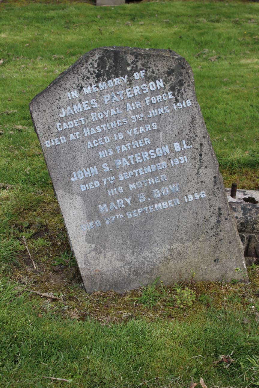 James  Paterson  Primus Glasgow Necropolis