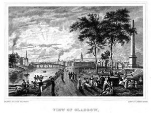 Joseph Swan - View of Glasgow