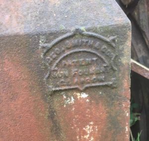 Alexander Mackenzie Monument - Sun Foundry Mark