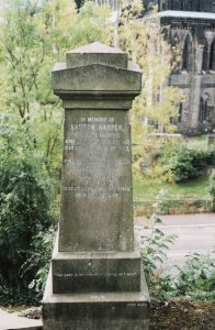 Andrew Harper's restored memorial 2013 