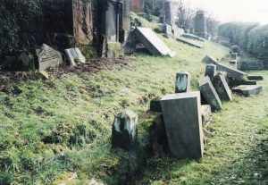 Andrew Harper's toppled memorial location 2002 