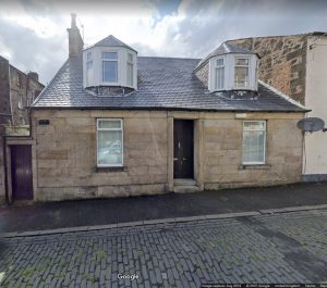 The present house at 5 William Street, Paisley location of William H Coats family home.