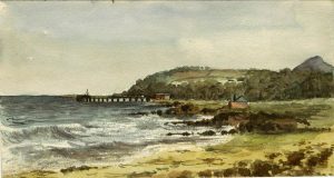 The Beach, Invercloy, Arran, October 1902 by Jane Anne Wright (1842–1922) The Stirling Smith Art Gallery & Museum (CC BY-NC-ND).