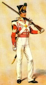 Sergeant of the 90th Regiment of Light Infantry c1833