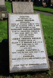 James Reddie monument
