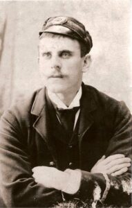 Duncan McCallum, wearing his engineers cap     