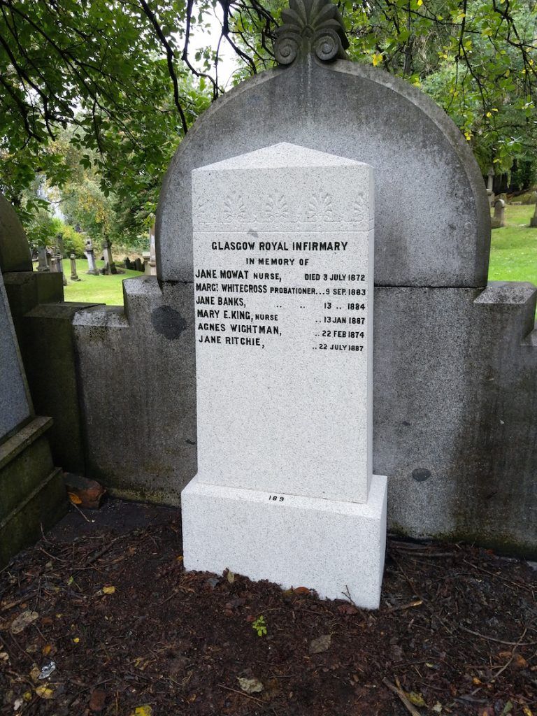 Glasgow Royal Infirmary Nurses Monument - Compartment Eta