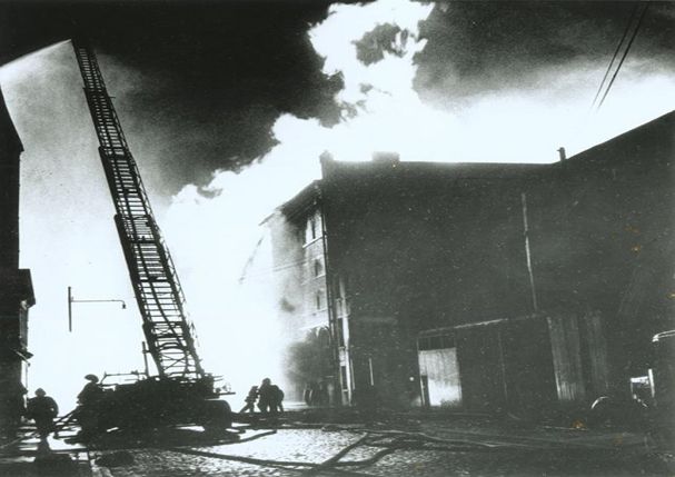 Cheapside Street - Warehouse Fire