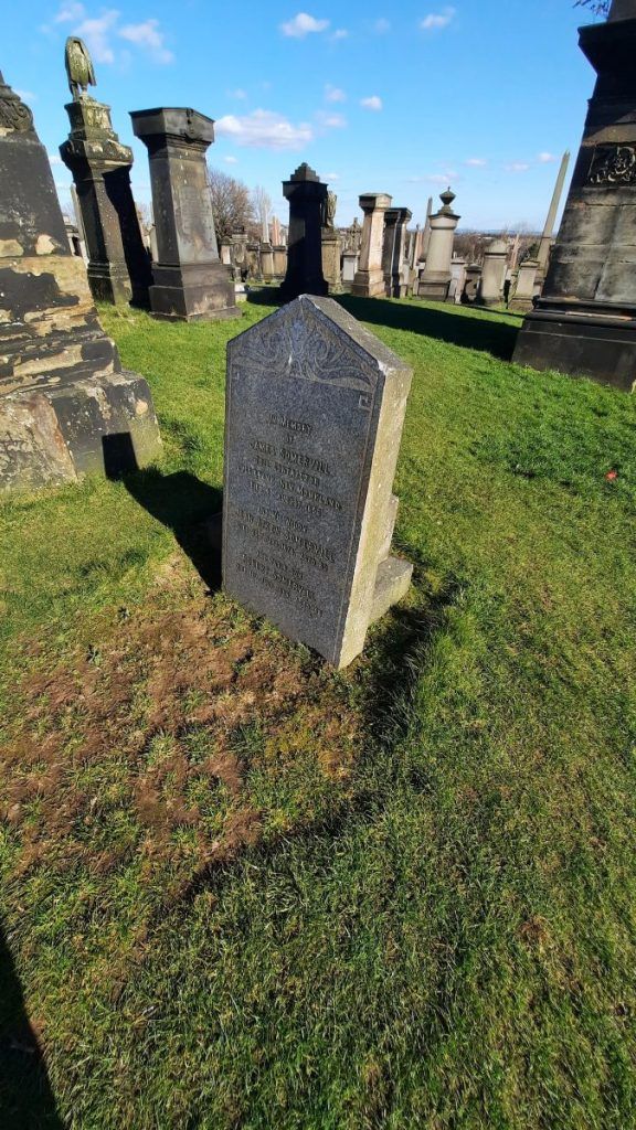 Somervill Monument - Before