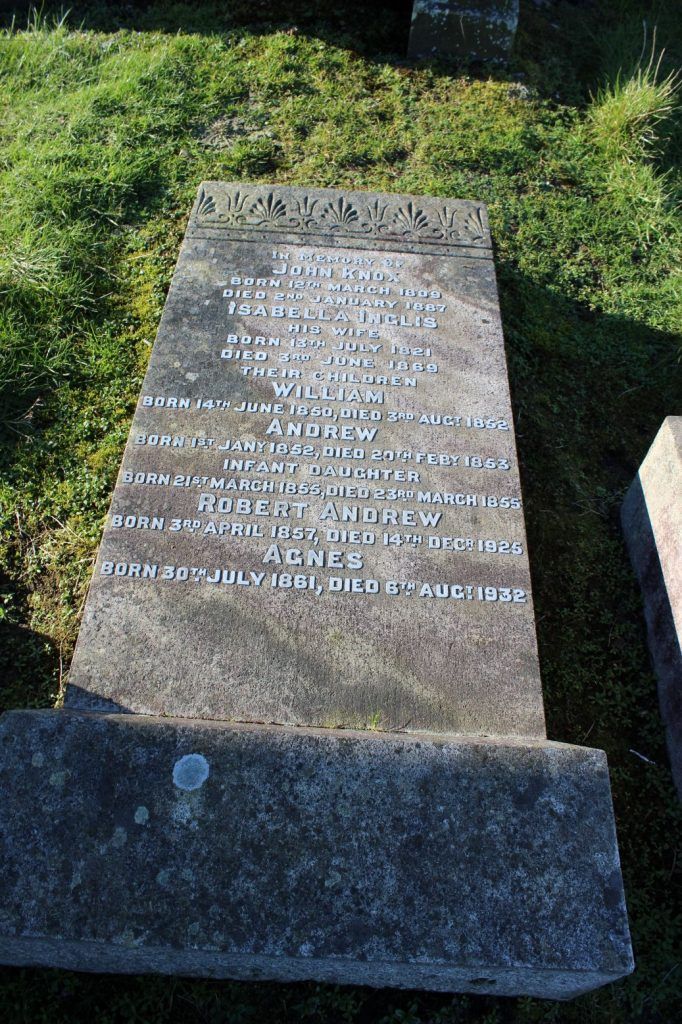 Knox Monument - Before