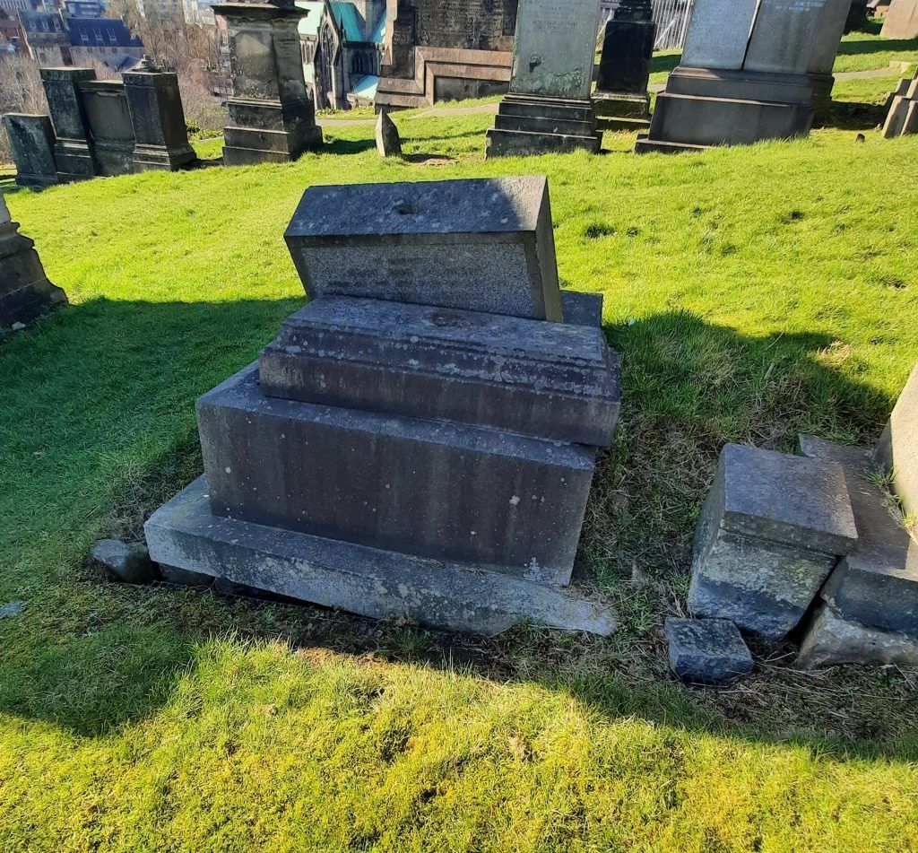 McAndrew Monument - Before