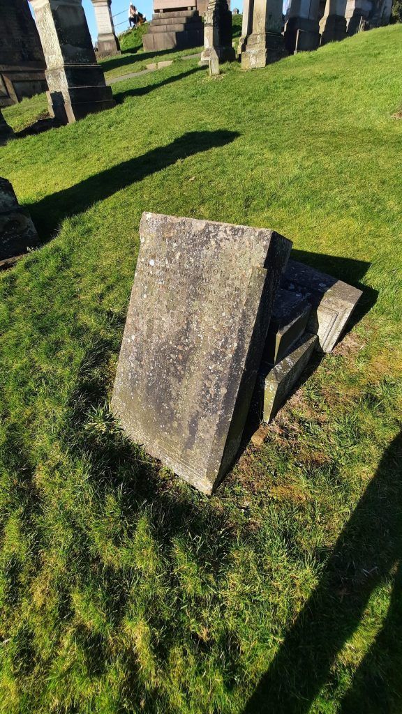 Taylor Monument - Before