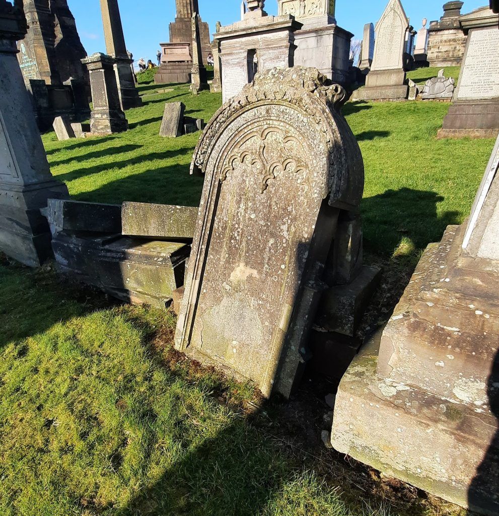 Pettigrew Monument - Before