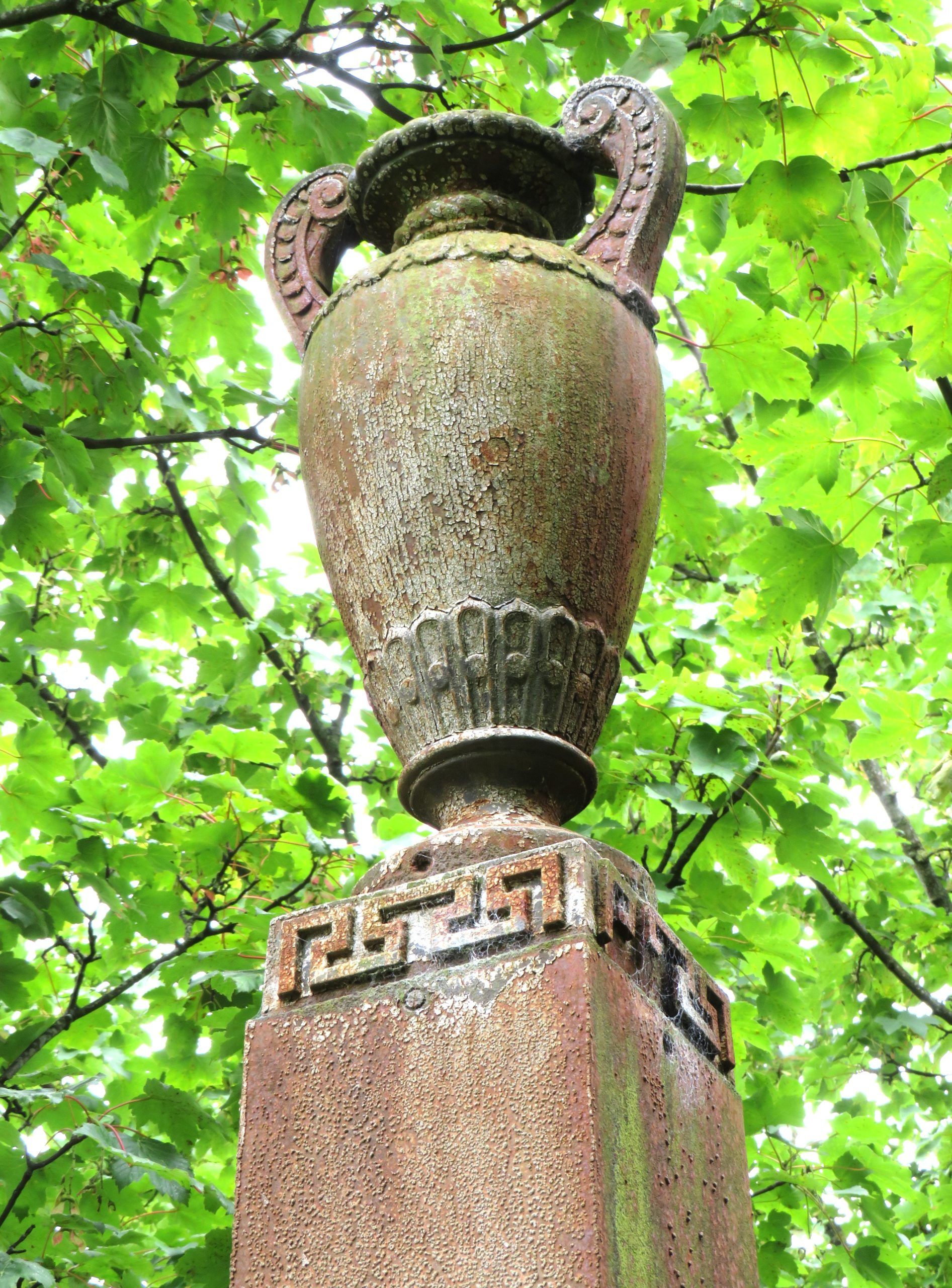 Detail of the Agnes Simpson Monument, Sighthill Cemetery, Glasgow, c. 1864.