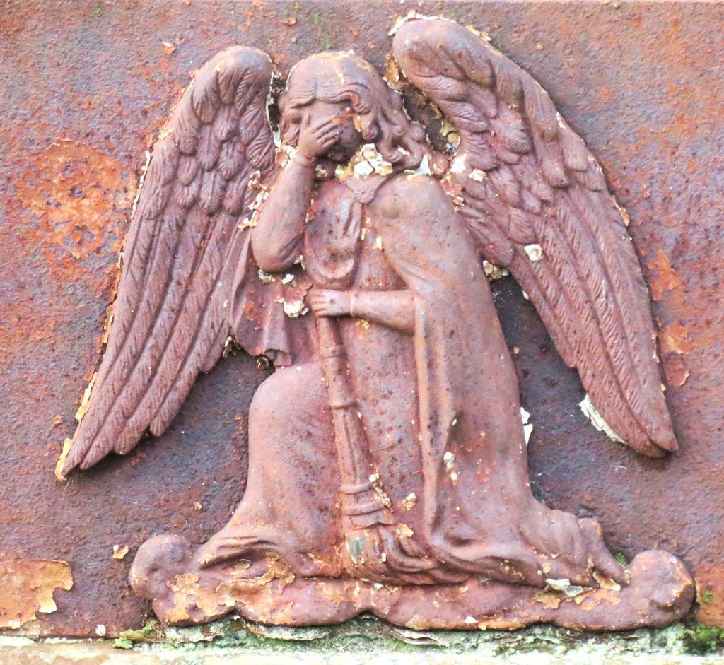 A Sun Foundry angel in Larbert
