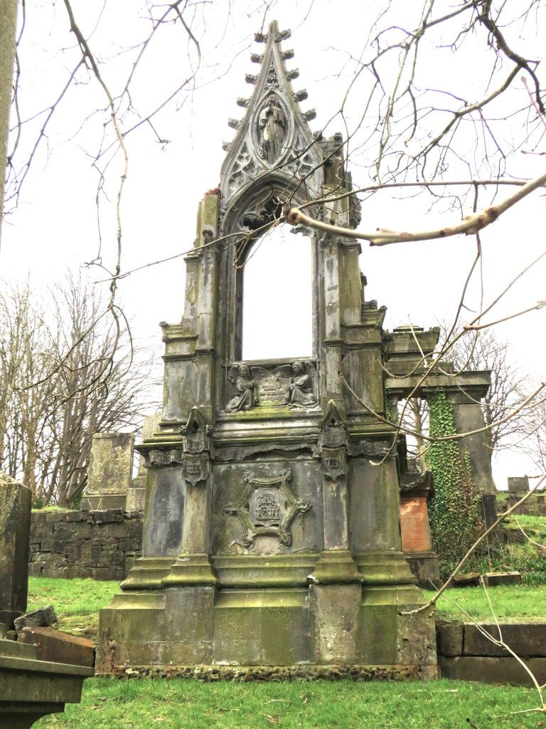 The Anne Lockhart monument, 1845.