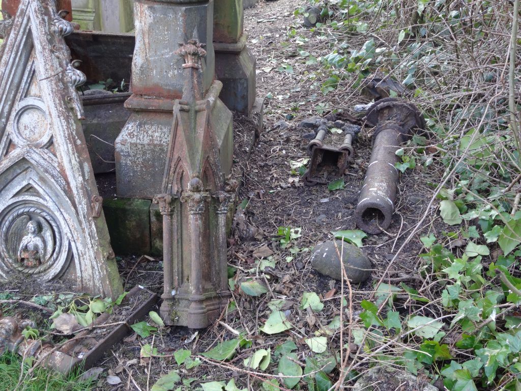 MacKenzie: The monument’s broken fragments on the ground