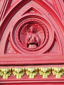 Details of the MacKenzie monument after its restoration in 2018-25