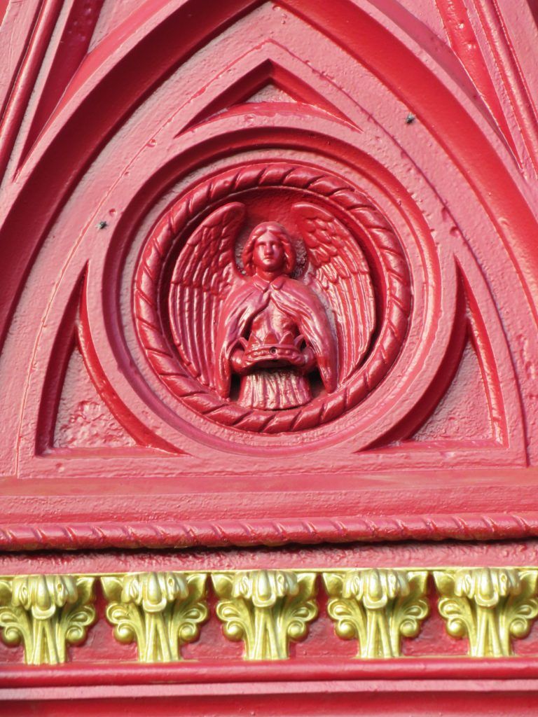 Details of the MacKenzie monument after its restoration in 2018-25