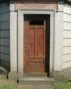 MacKirdy Mausoleum Door, Glasgow Necropolis (1891)