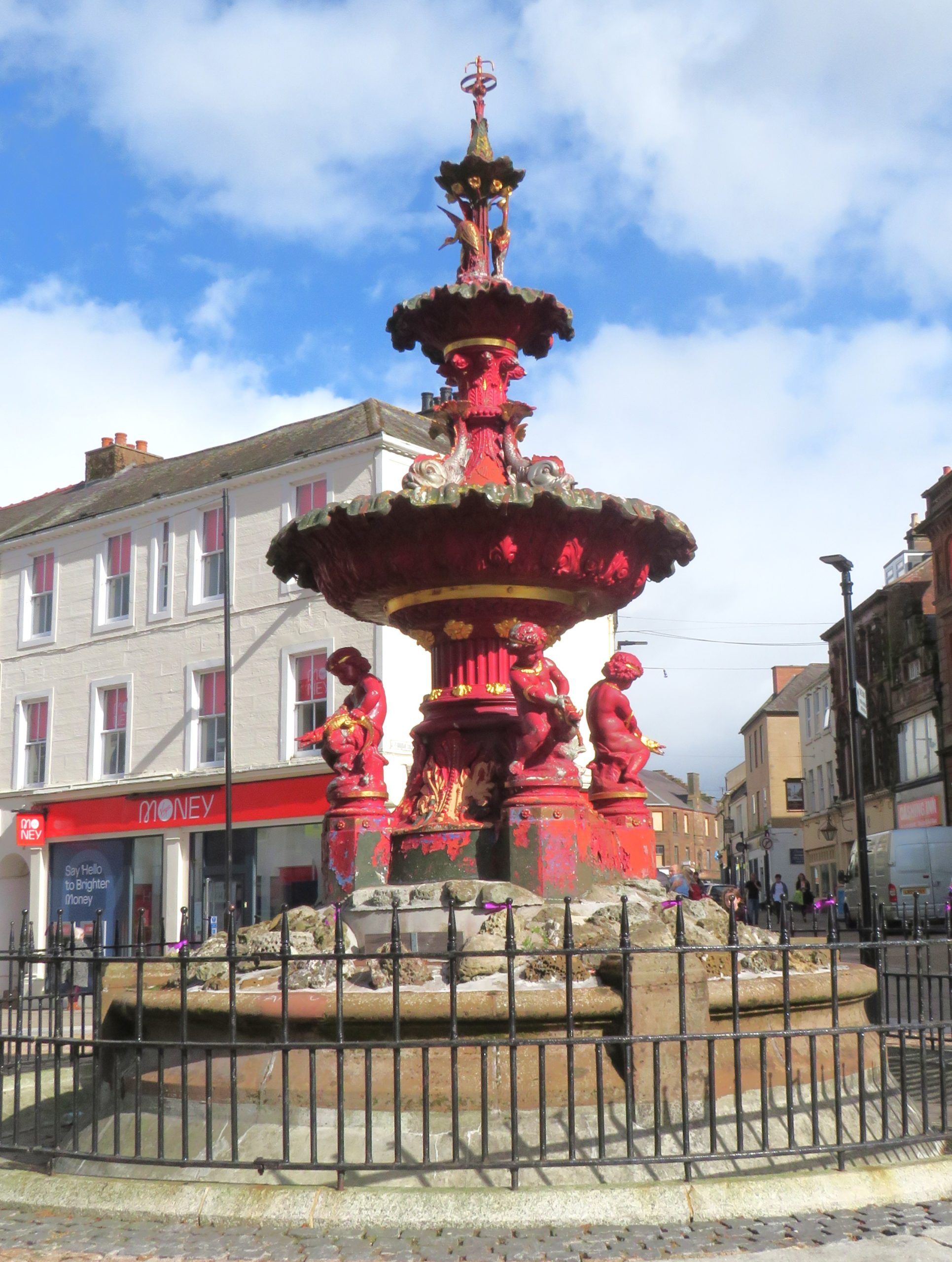 Lochwood Water Scheme Fountain, Dumfries