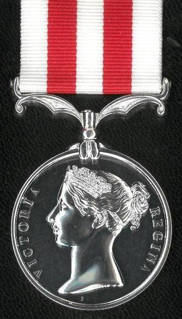 The Indian Mutiny Medal issued in 1858