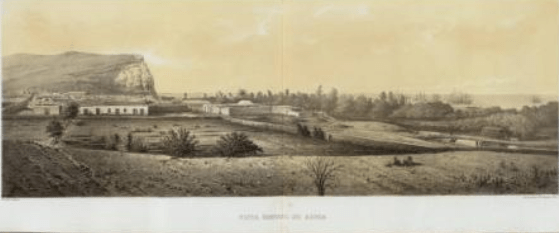 Arica in 1865