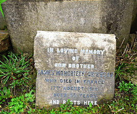 Lieut General Sir James Moncrieff Grierson Monument