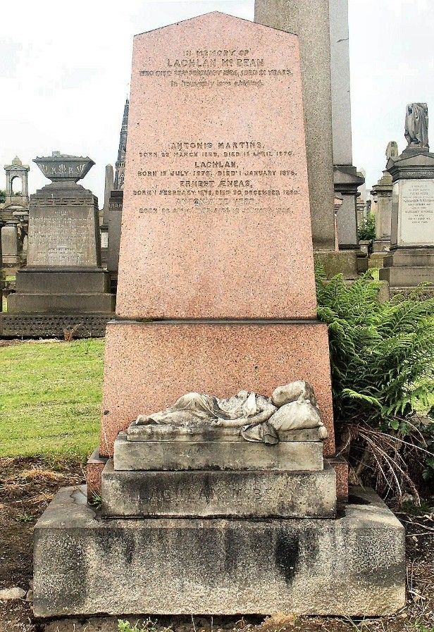 McBean Family Gravestone