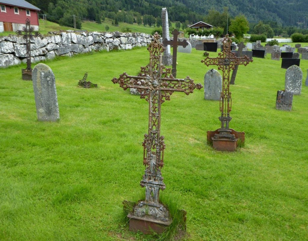 Vertical crosses as found at Bergen