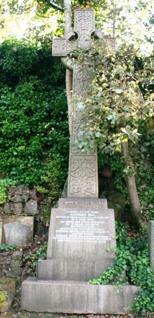 The original burial place of Robert D Wylie in 1866
