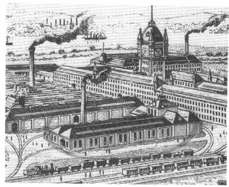 Singer sewing machine factory at Kilbowie, Clydebank